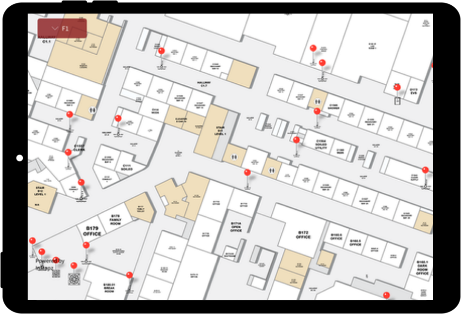 screenshot of InMapz X